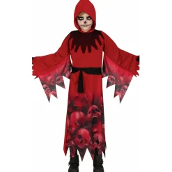 Disfraz de Muerte Rojo infantil