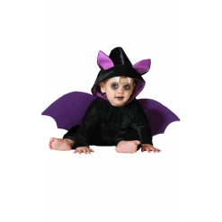 Disfraz de Murciélago Morado para bebé