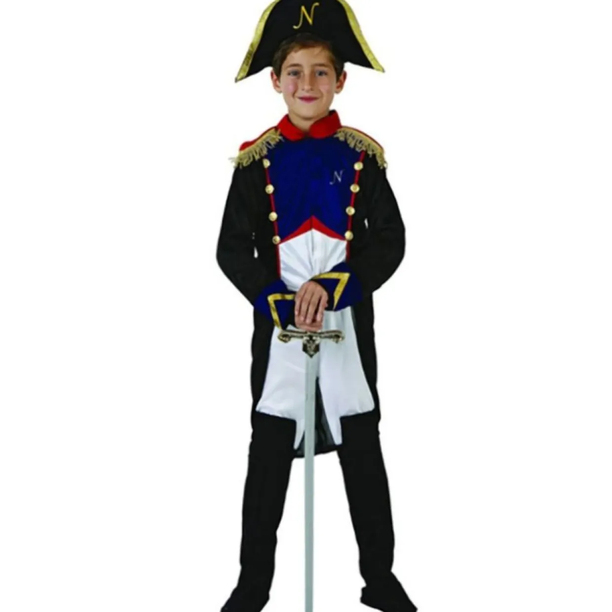Disfraz de Napoleón El Conquistador para niño