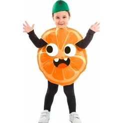 Disfraz de Naranja con Gorro infantil