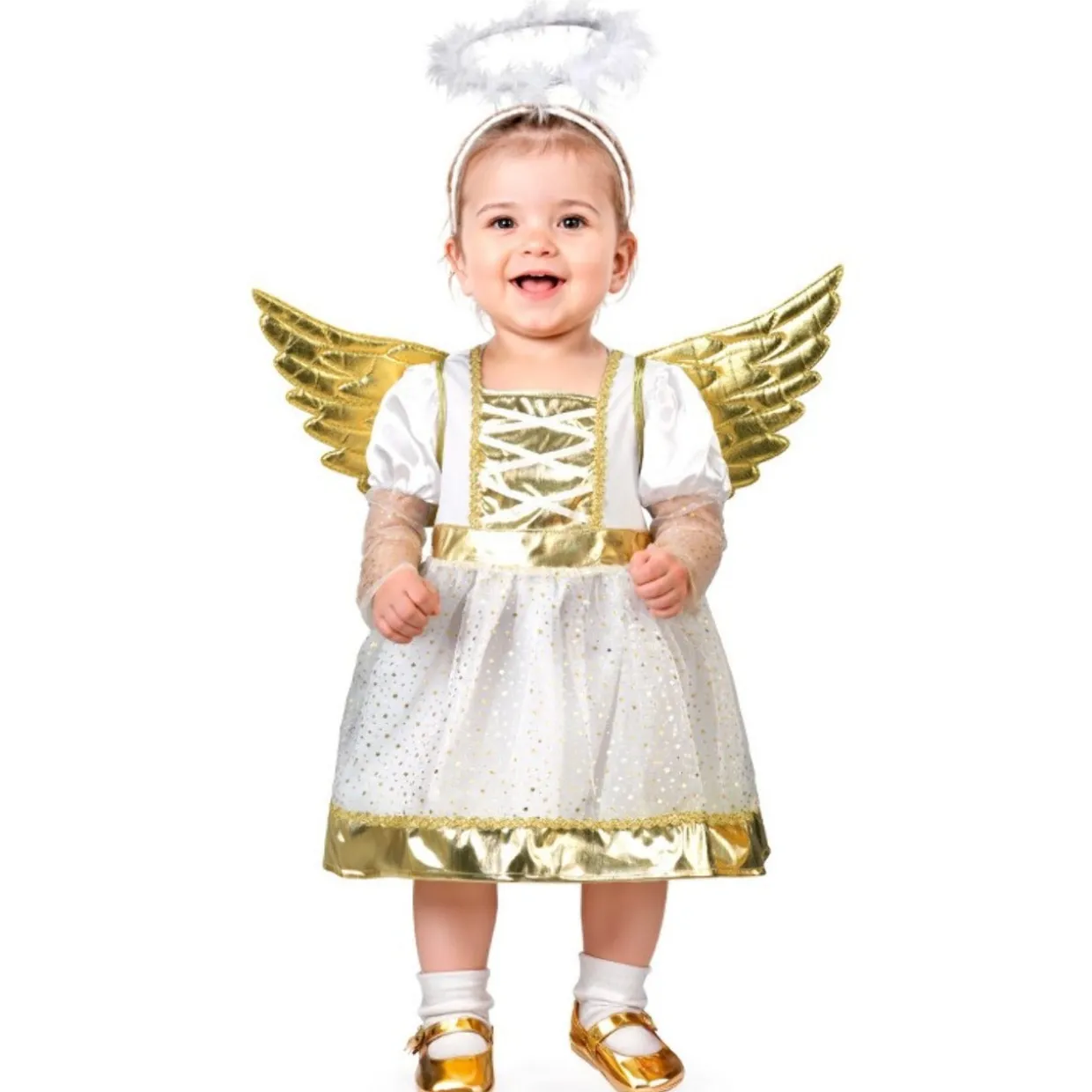 Disfraz de Ángel Radiante para bebé