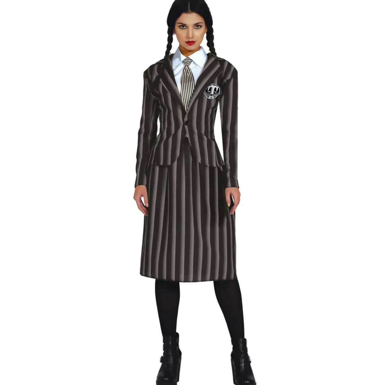 Disfraz de Niña Siniestra Uniforme para mujer