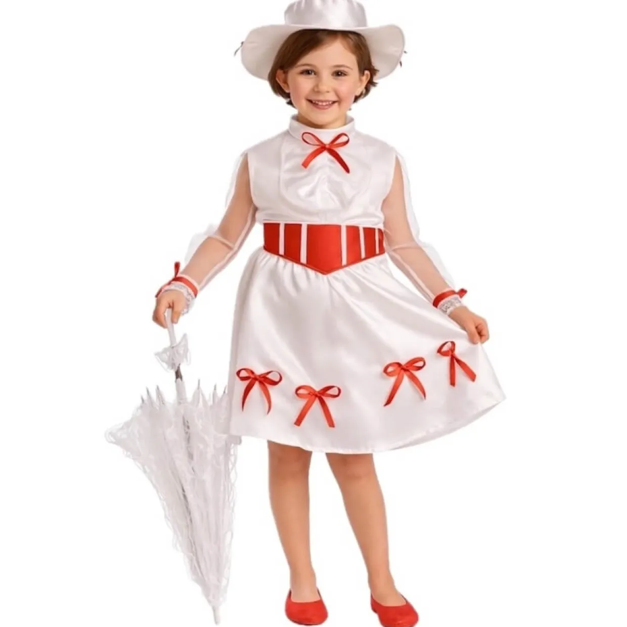 Disfraz de Niñera Poppins Mágica para niña