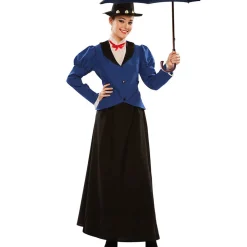 Disfraz de Niñera Poppins para mujer