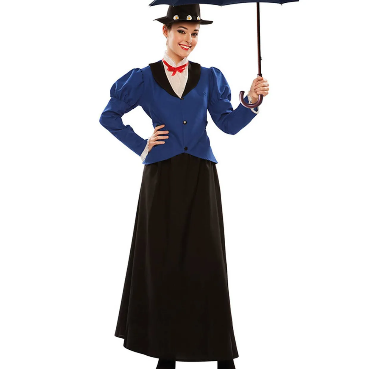 Disfraz de Niñera Poppins para mujer