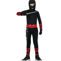 Disfraz de Ninja con Armas para niño