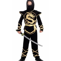 Disfraz de Ninja Dorado para niño