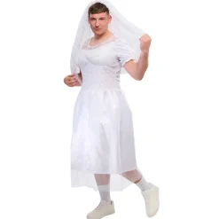 Disfraz de Novia Divertida para hombre