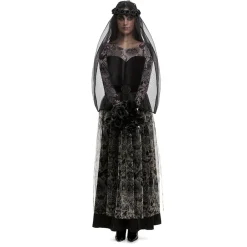 Disfraz de Novia Oscura para mujer