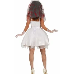 Disfraz de Novia Zombie para mujer