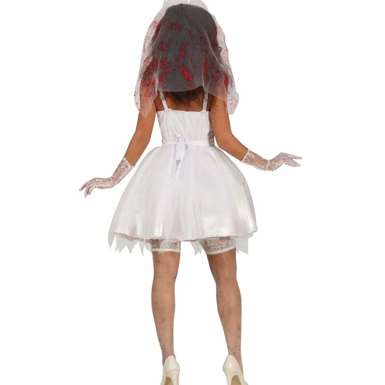 Disfraz de Novia Zombie para mujer