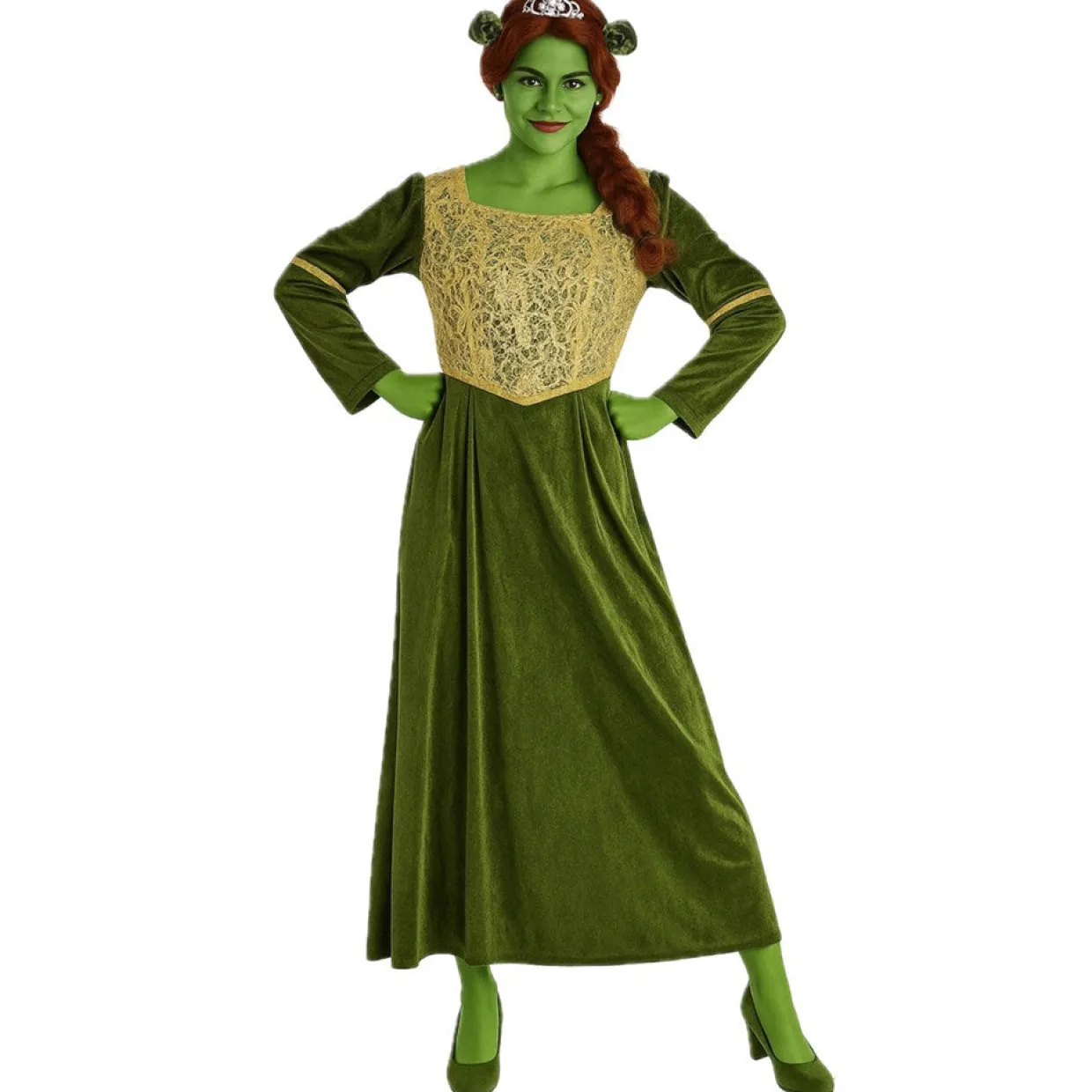 Disfraz de Ogresa Verde adulto