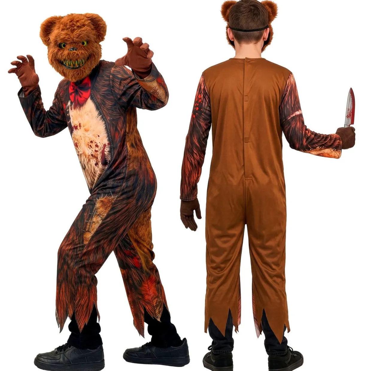 Disfraz de Oso Asesino Zombie infantil