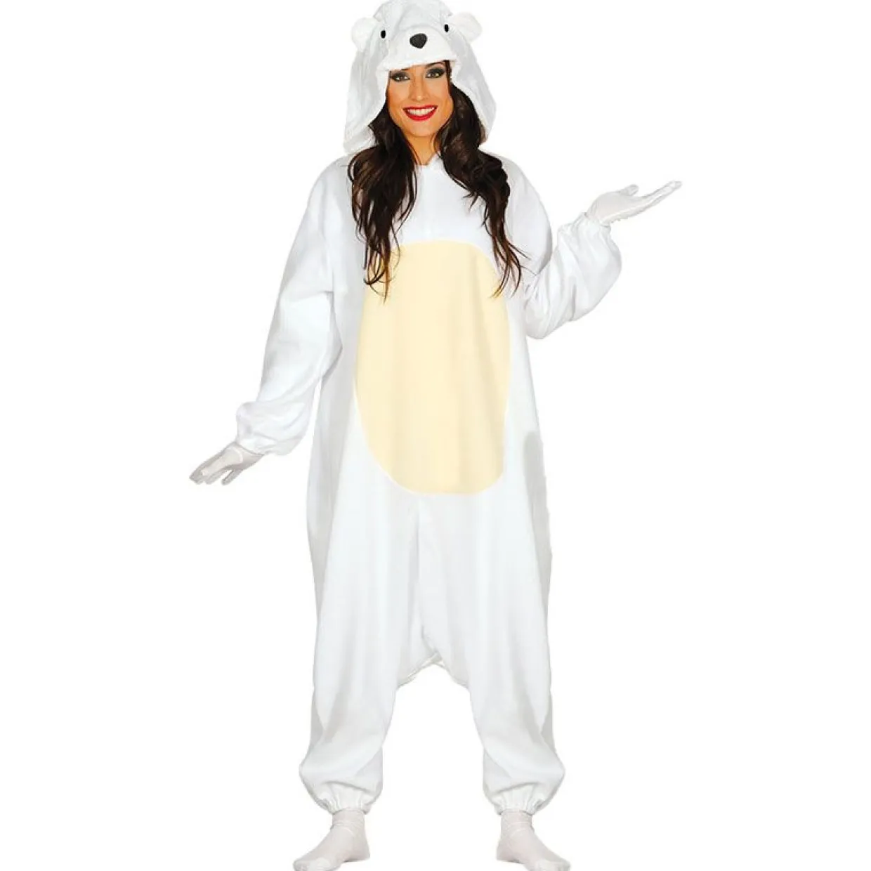 Disfraz de Oso Polar Blanco para adulto