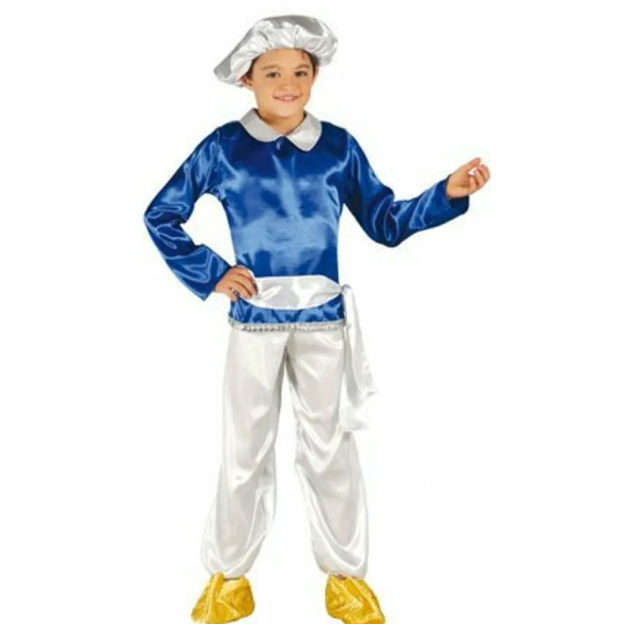 Disfraz de Paje Azul infantil