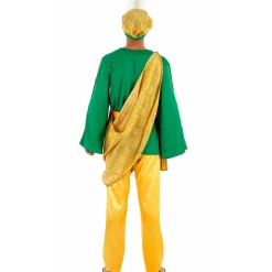 Disfraz de Paje Real Amarillo Lux para adulto