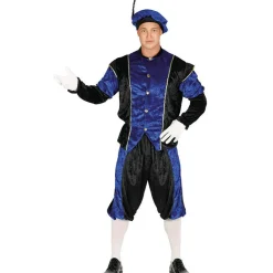 Disfraz de Paje Real Azul para adulto
