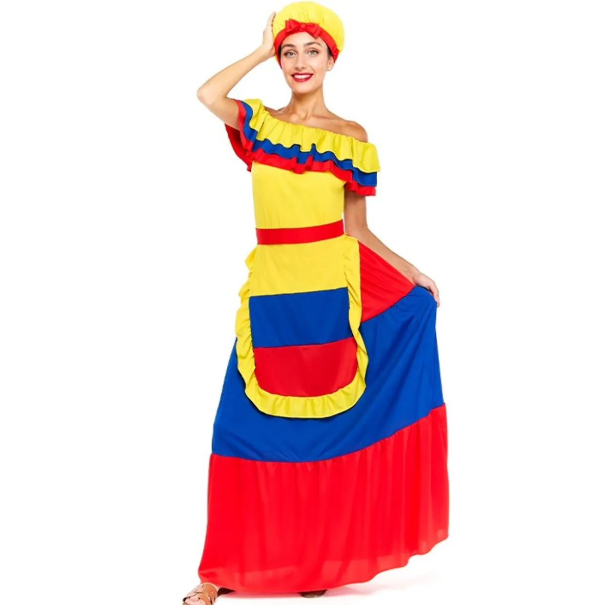 Disfraz de Palenquera para mujer