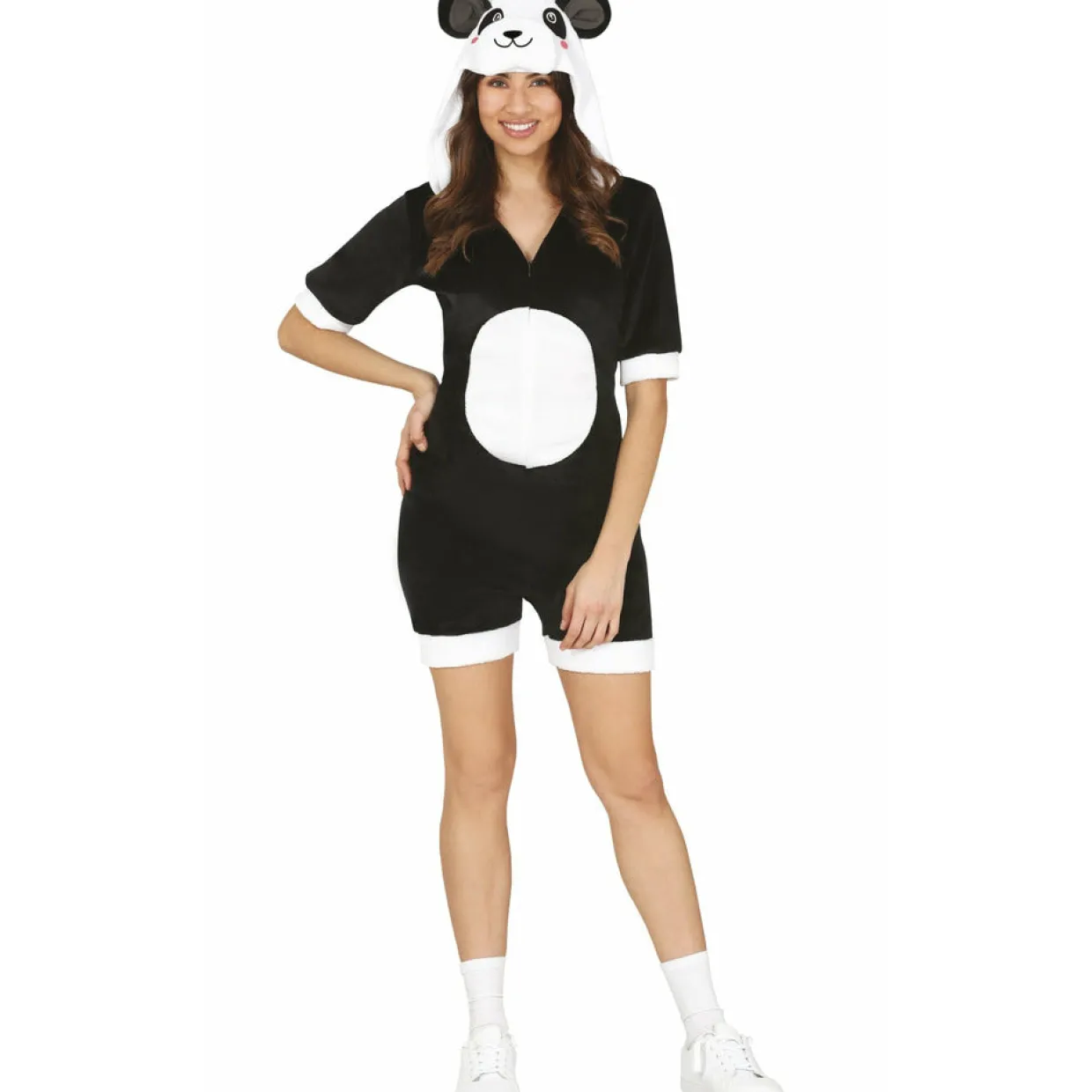 Disfraz de Panda Capucha para mujer