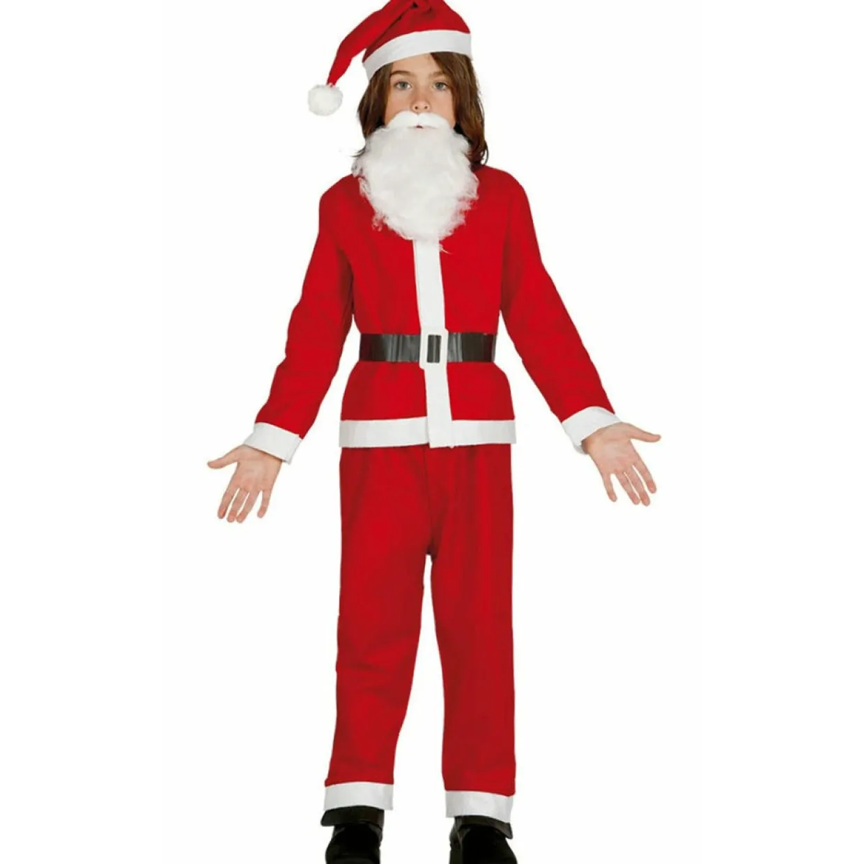 Disfraz de Papá Noel Básico infantil