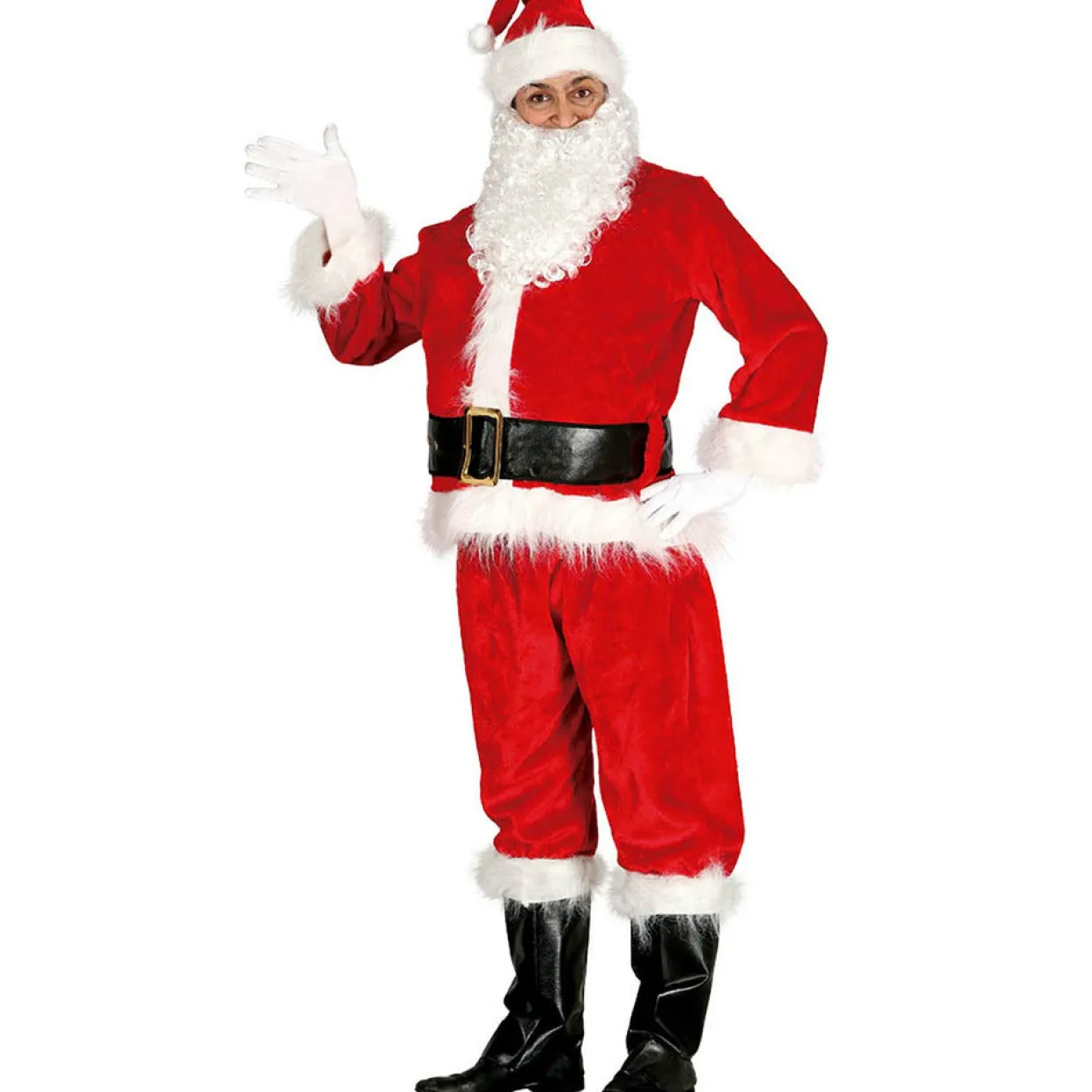 Disfraz de Papá Noel Deluxe adulto