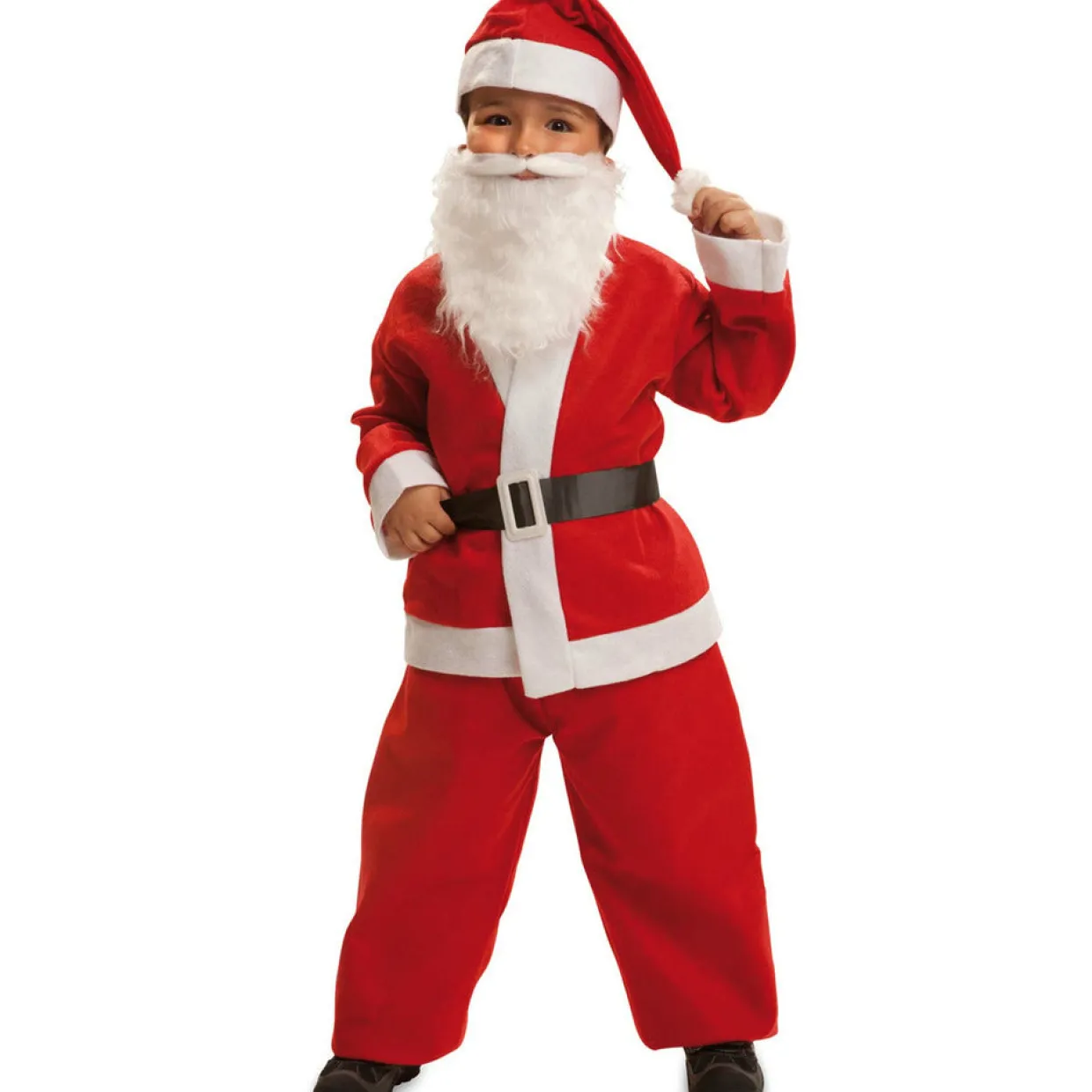 Disfraz de Papá Noel Franela para bebé