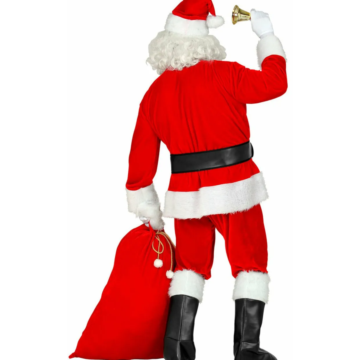Disfraz de Papá Noel Lujo con Saco para adulto