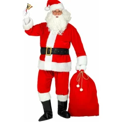 Disfraz de Papá Noel Lujo con Saco para adulto