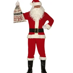 Disfraz de Papá Noel Navideño para adulto