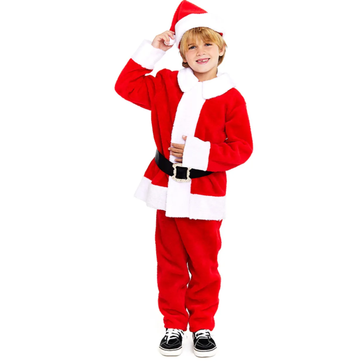 Disfraz de Papá Noel Premium para niño