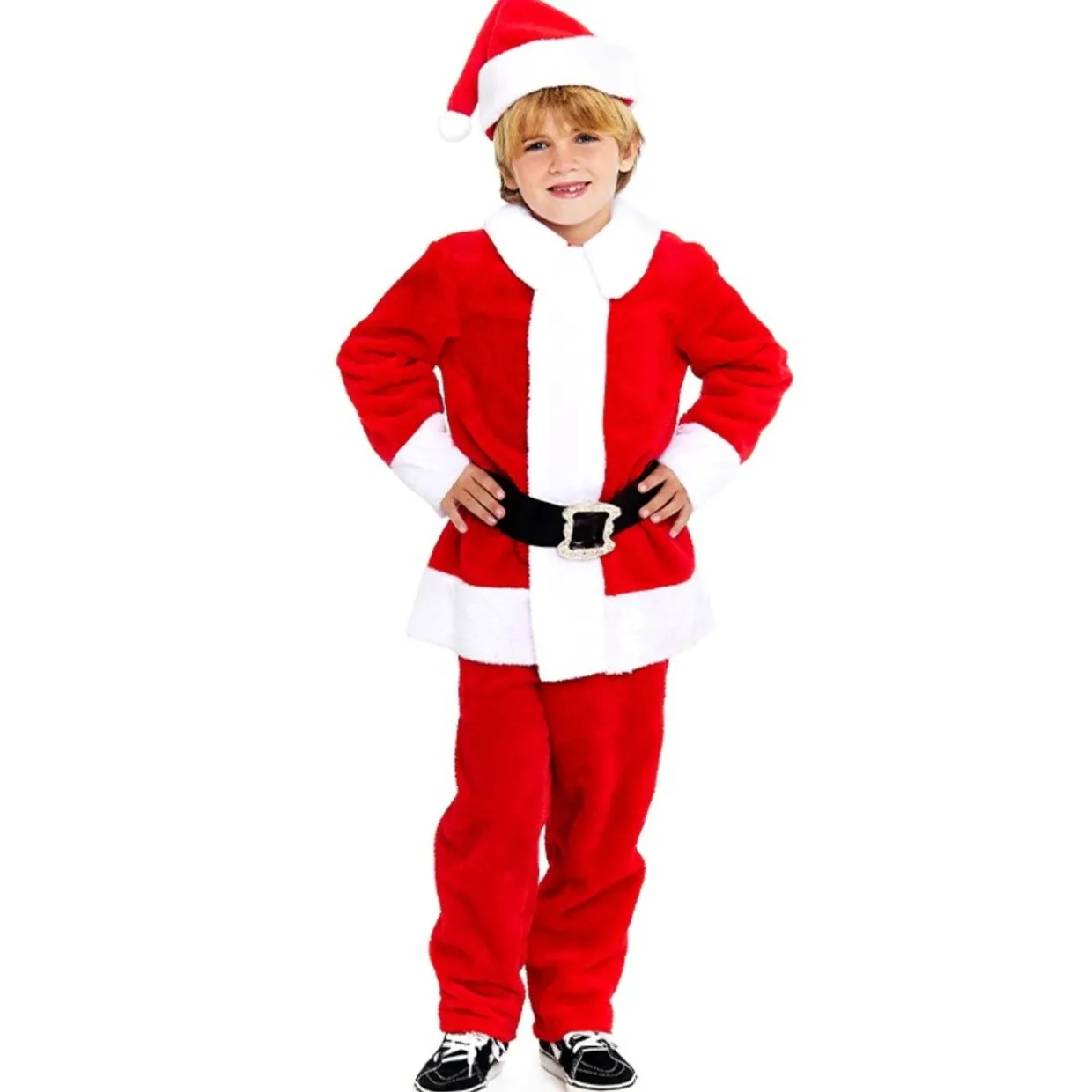 Disfraz de Papá Noel Premium para niño