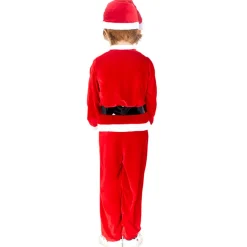 Disfraz de Papá Noel Rojo Eco para bebé
