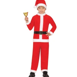 Disfraz de Papá Noel Rojo para niño