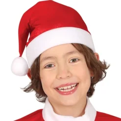Disfraz de Papá Noel Terciopelo para niño