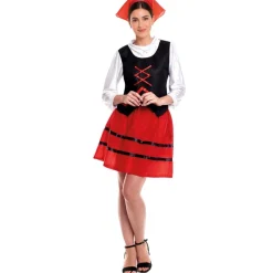Disfraz de Pastora Gallega Corto para mujer