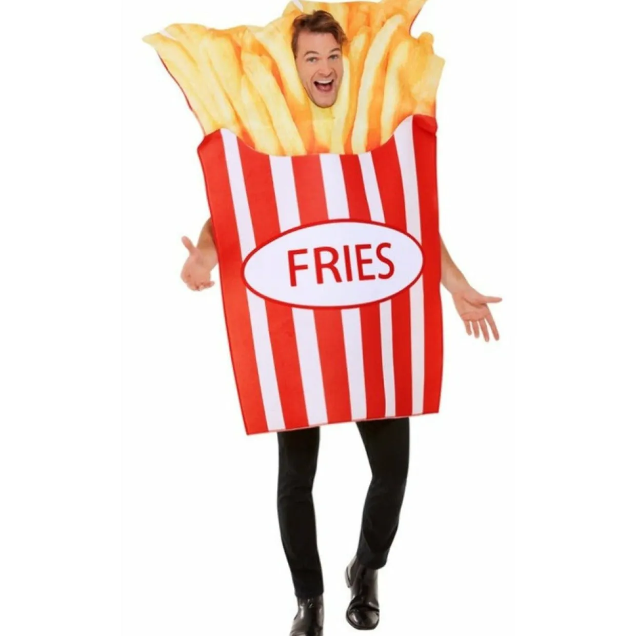 Disfraz de Patatas Fritas Deluxe para adulto