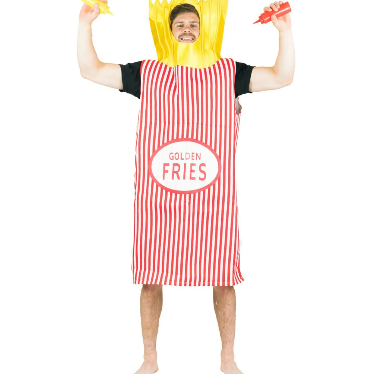 Disfraz de Patatas Fritas para adulto