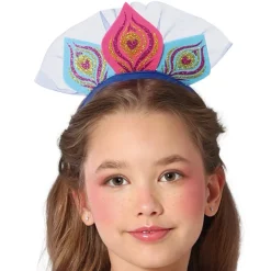 Disfraz de Pavo Real Alas para niña
