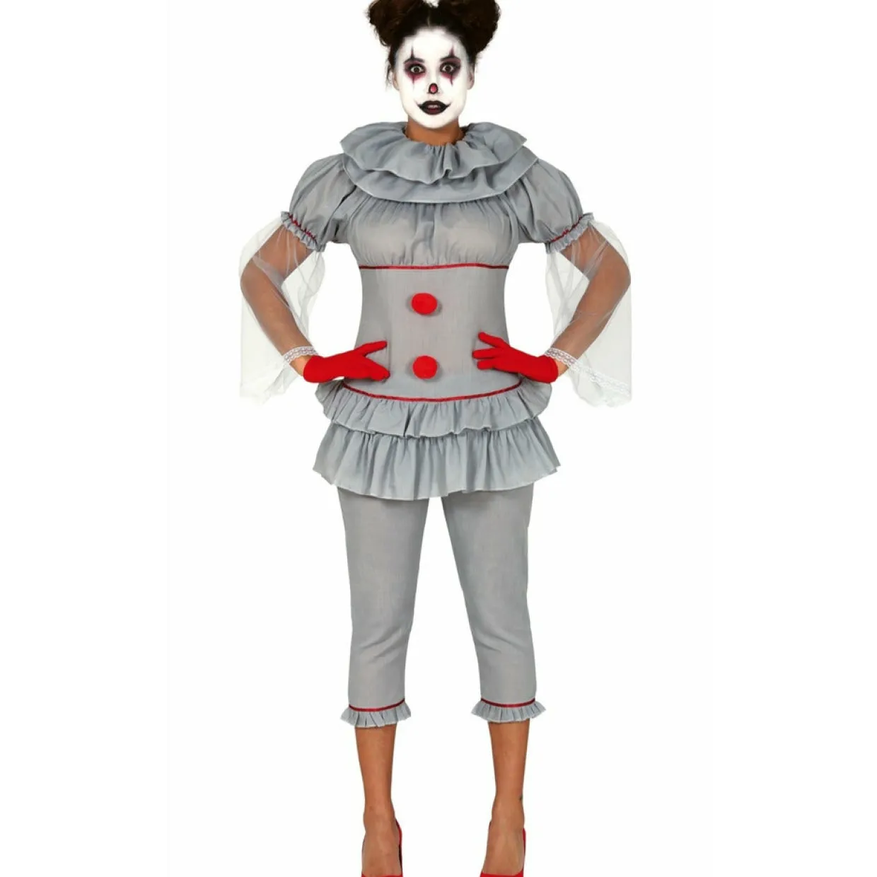 Disfraz de Payasa Asesina para mujer