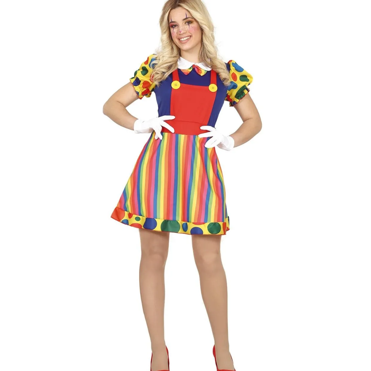 Disfraz de Payasa Smile para mujer