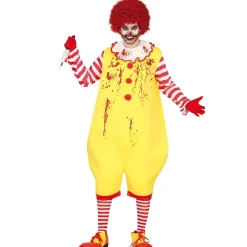 Disfraz de Payaso Burger Killer para adulto