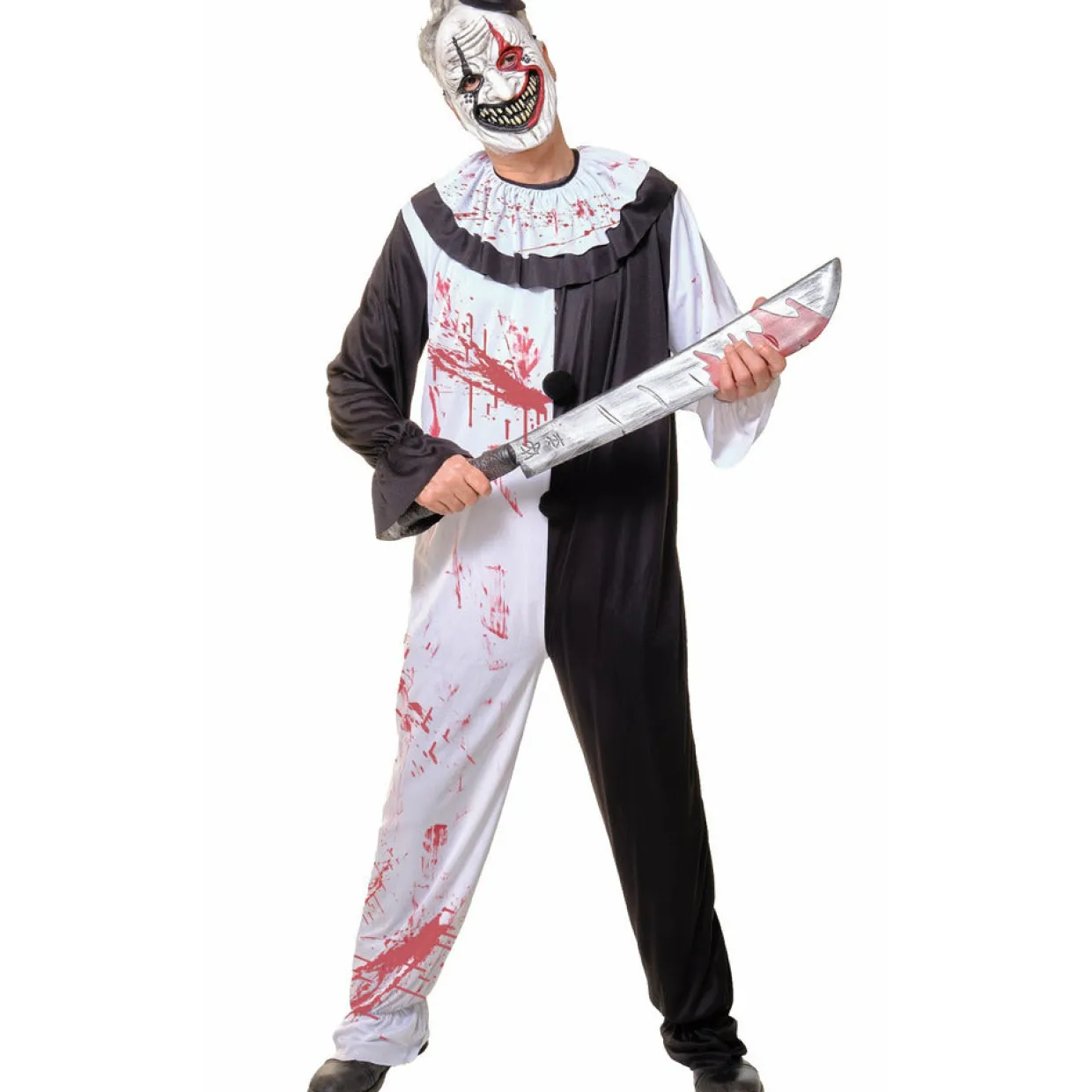 Disfraz de Payaso Despiadado Terrifier para hombre