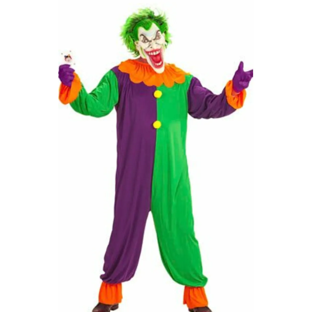 Disfraz de Payaso Joker para adulto