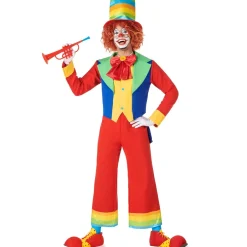 Disfraz de Payaso Micolor para hombre