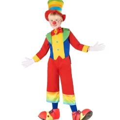 Disfraz de Payaso Micolor para niño