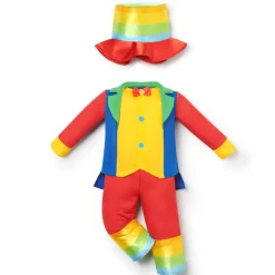 Disfraz de Payaso Micolor para bebé
