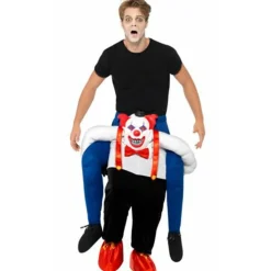 Disfraz de Payaso Mochilero para adulto