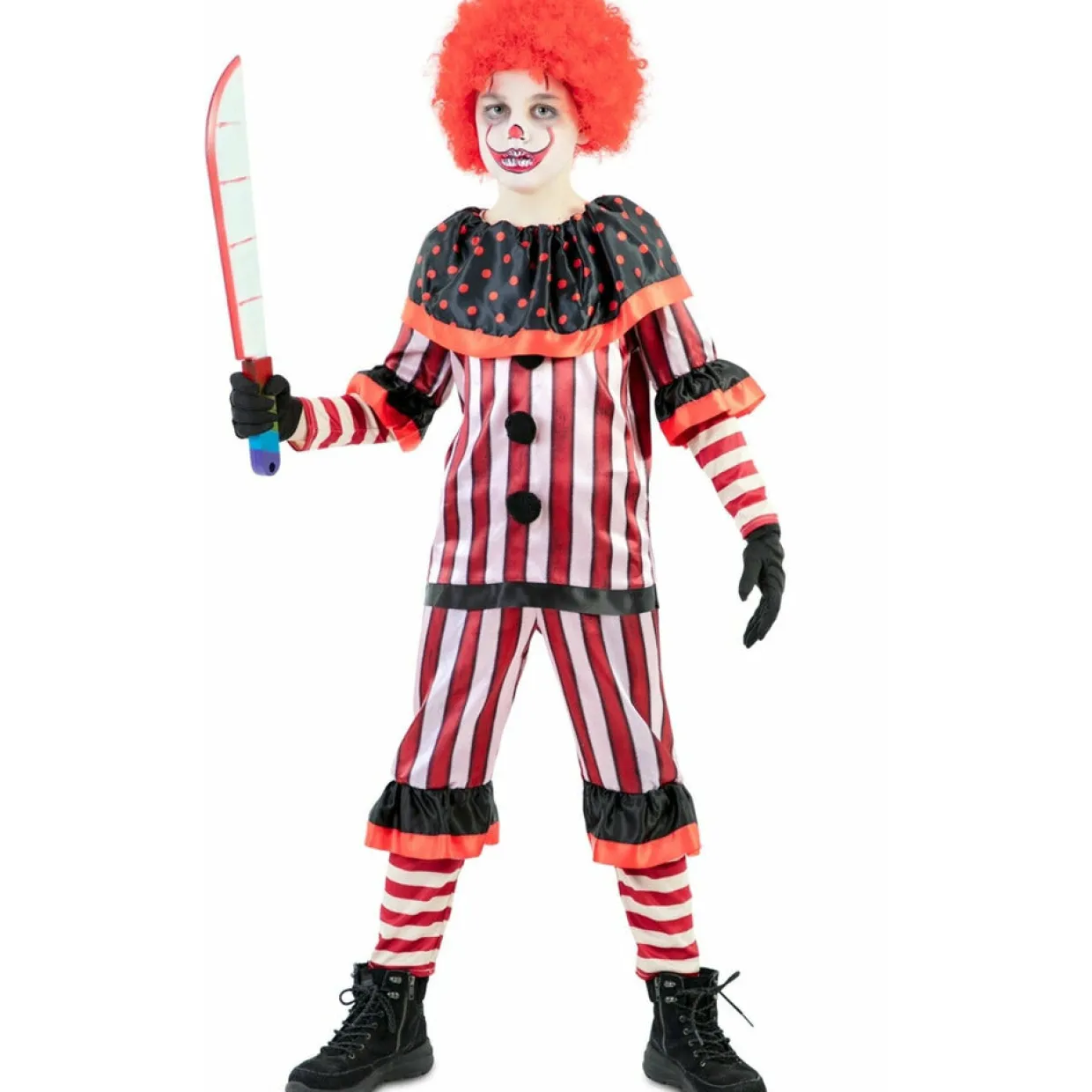 Disfraz de Payaso Siniestro para niño