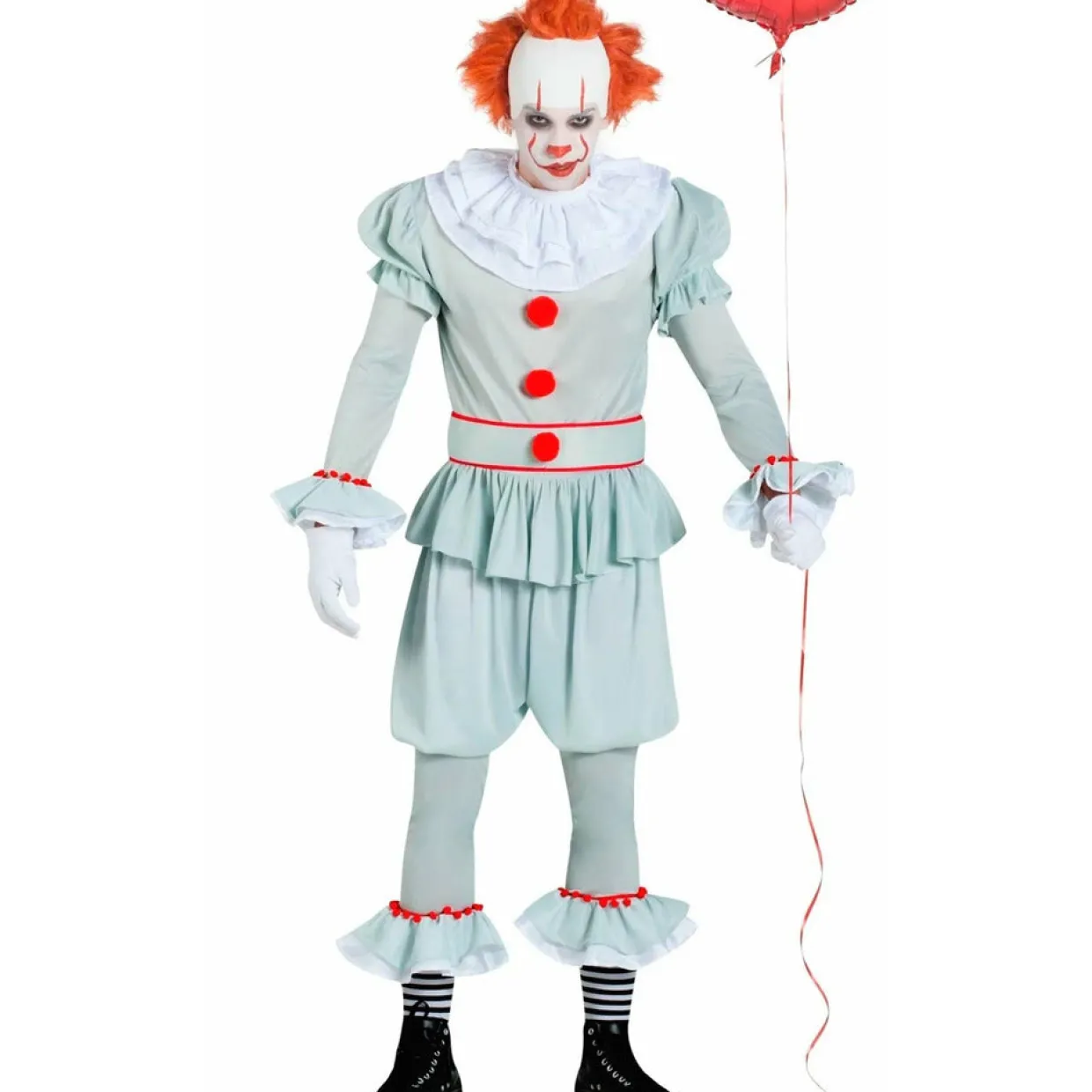 Disfraz de Payaso Tenebroso para adulto