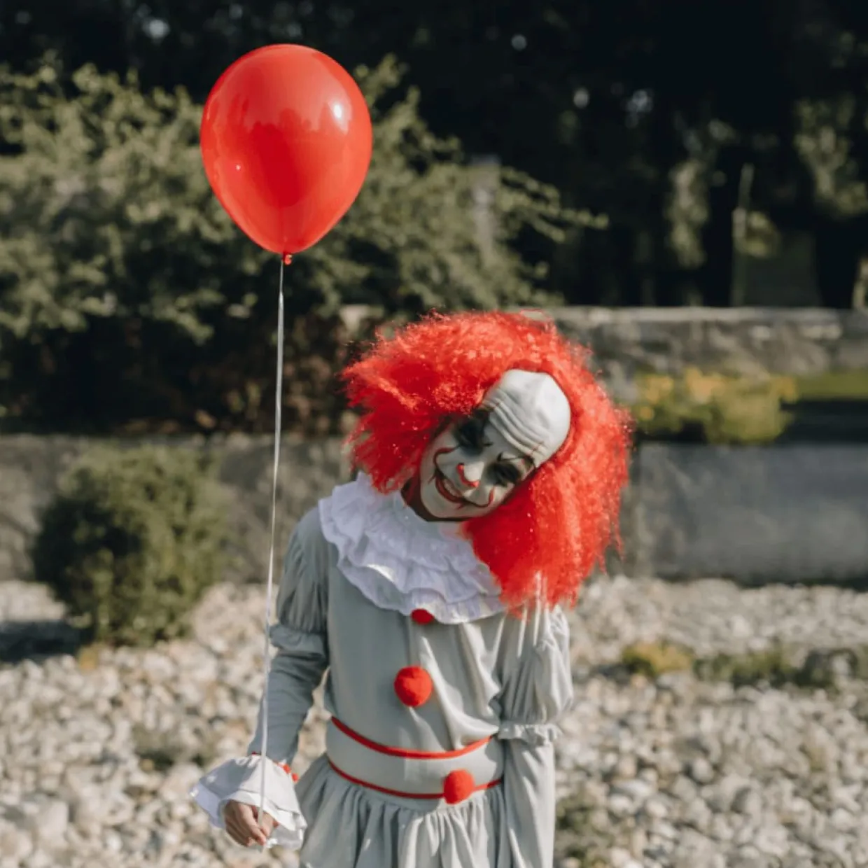 Disfraz de Payaso Tenebroso para niño